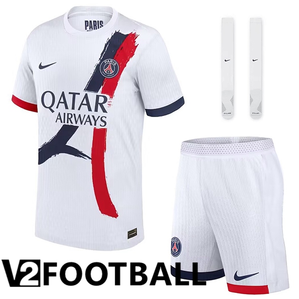 PSG Away kit Soccer Shirt (Shorts + Socks) 2024/2025