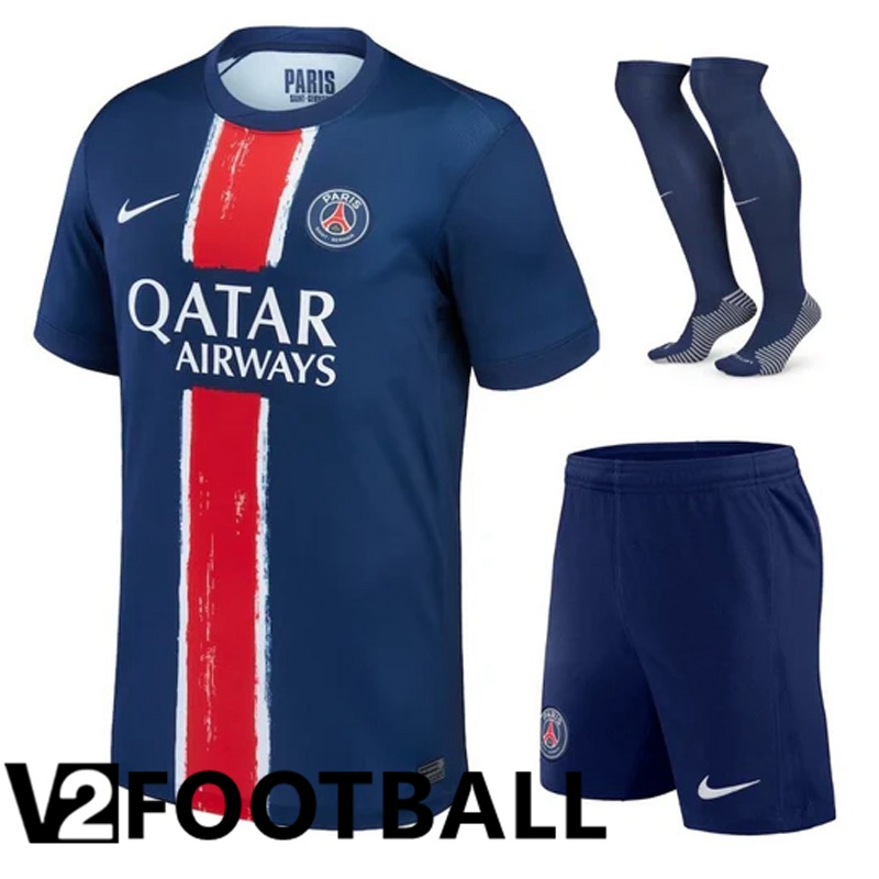 Paris PSG Away kit Soccer Shirt (Shorts + Socks) 2024/2025
