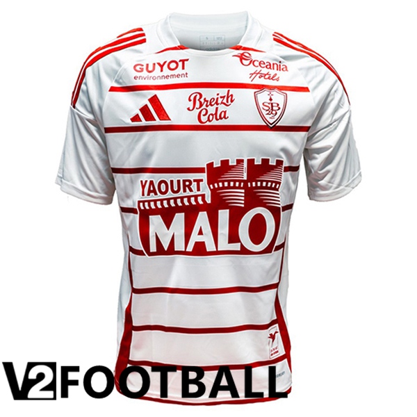 Stade Brestois Away Soccer Shirt 2024/2025