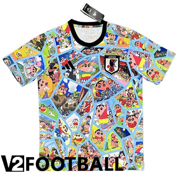 Japan Soccer Shirt Special Edition Crayon Shin-chan 2024/2025