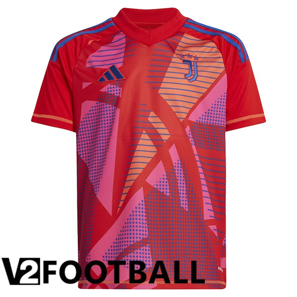 Juventus Goalkeeper Soccer Shirt Red 2024/2025