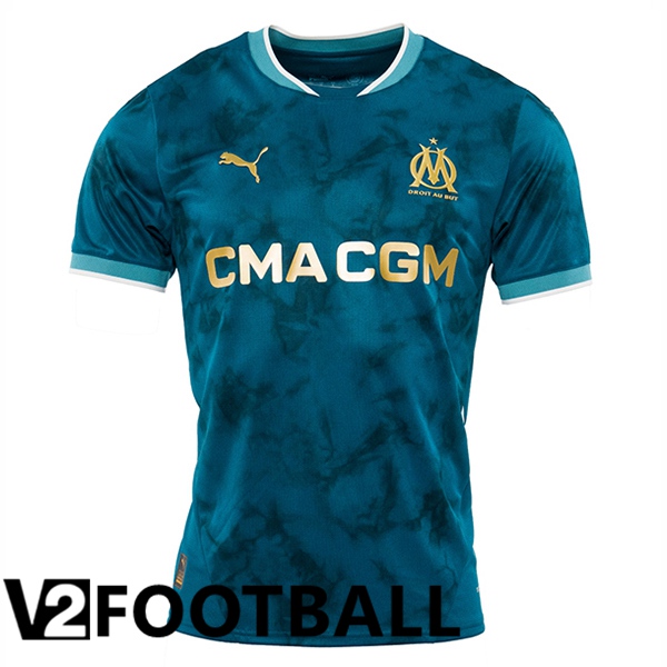 Marseille OM Women Away Soccer Shirt 2024/2025