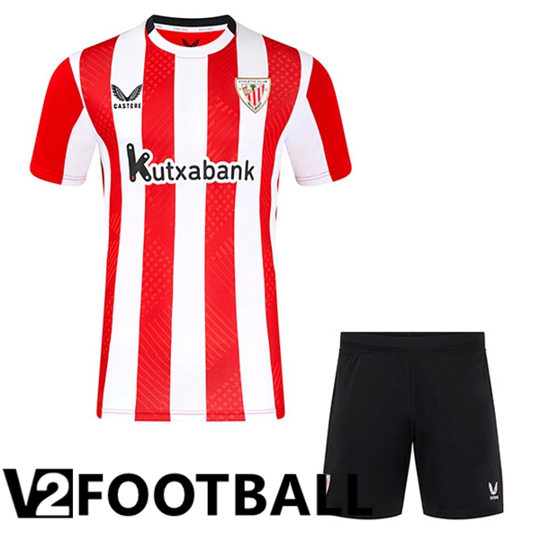 Athletic Bilbao Kids Home Soccer Shirt 2024/2025