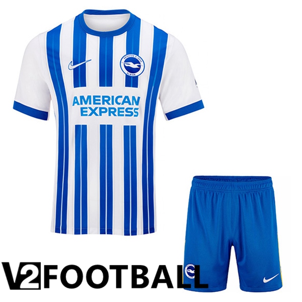 Brighton Kids Home Soccer Shirt 2024/2025