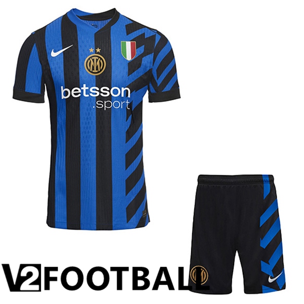 Inter Milan Kids Home Soccer Shirt 2024/2025