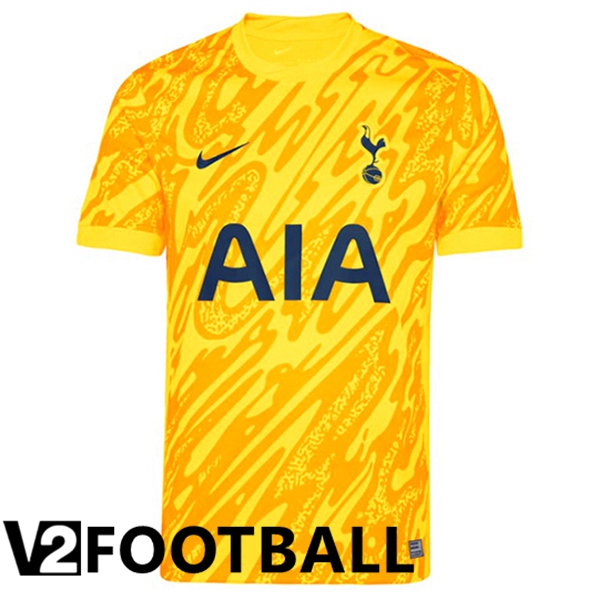 Tottenham Hotspurs Goalkeeper Soccer Shirt Yellow 2024/2025