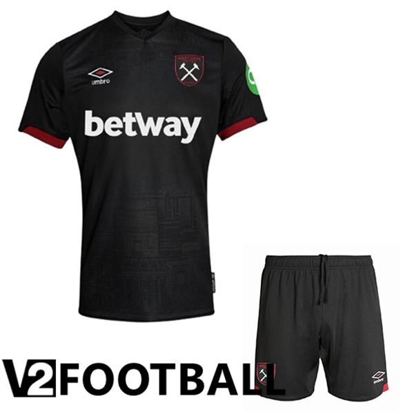 West Ham Kids Away Soccer Shirt 2024/2025