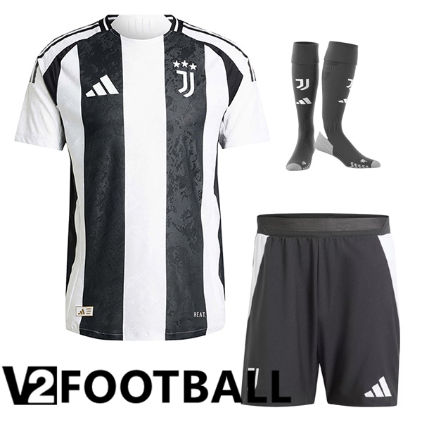 Juventus Home kit Soccer Shirt (Shorts + Socks) 2024/2025