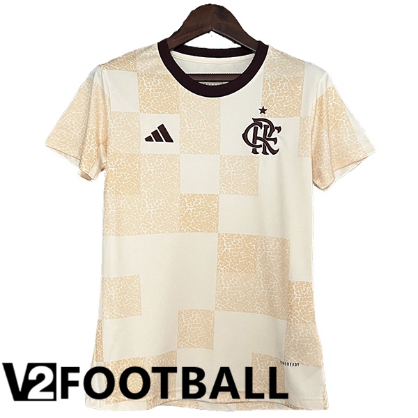 Flamengo Women Soccer Shirt Special Edition Beige 2024/2025