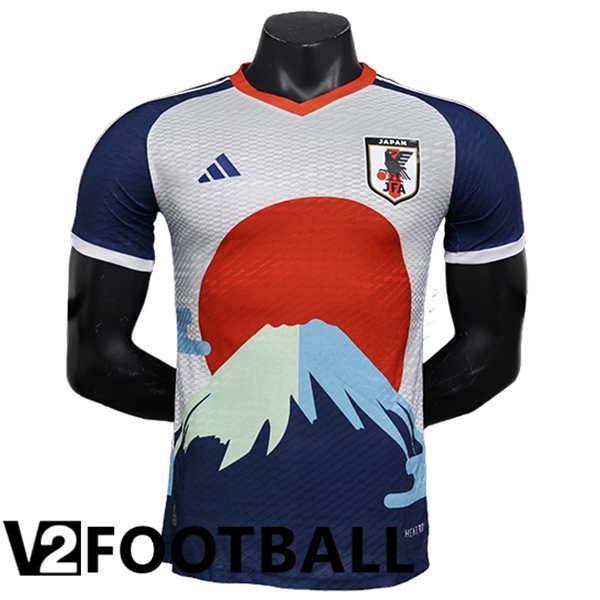 Japan Soccer Shirt Special Edition White/Red/Blue 2024/2025