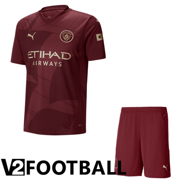 Manchester City Kids Third New Soccer Shirt 2024/2025