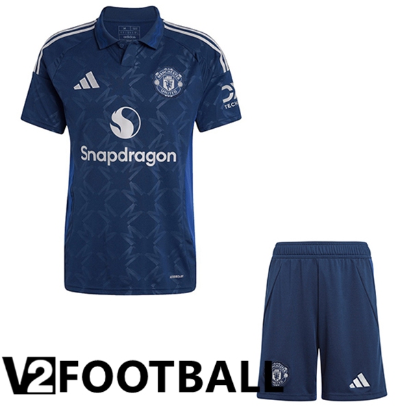 Manchester United Kids Away New Soccer Shirt 2024/2025