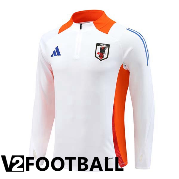 Japan Training Sweatshirt White 2024/2025