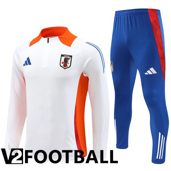 Japan kit Training Tracksuit White 2024/2025