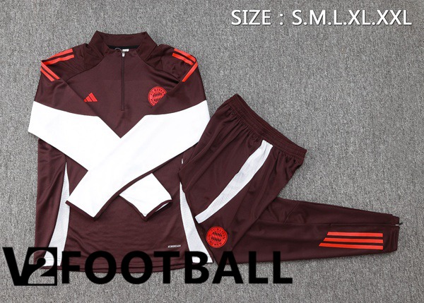 Bayern Munich kit Training Tracksuit Brown 2024/2025