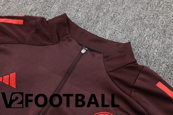 Bayern Munich kit Training Tracksuit Brown 2024/2025