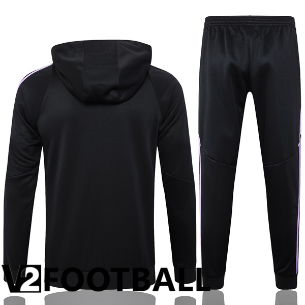 Germany Training Tracksuit Sweatshirt Hoodie Black 2024/2025