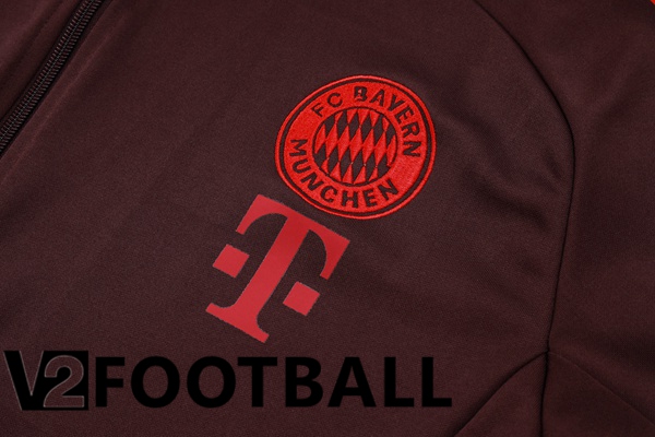 Bayern Munich kit Training Jacket Suit Brown 2024/2025