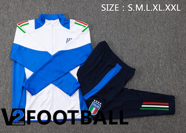 Italy kit Training Jacket Suit White 2024/2025