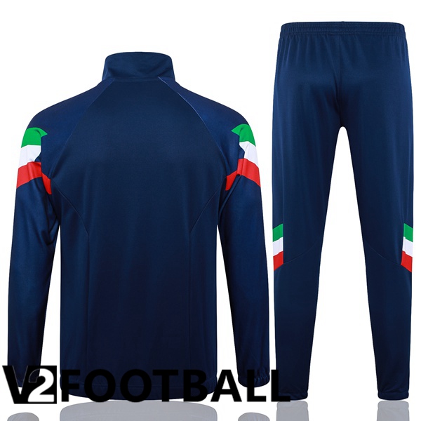 Italy kit Training Jacket Suit Blue Royal 2024/2025