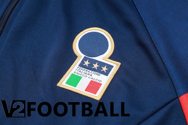 Italy kit Training Jacket Suit Blue Royal 2024/2025