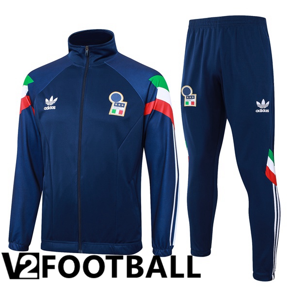 Italy kit Training Jacket Suit Blue Royal 2024/2025