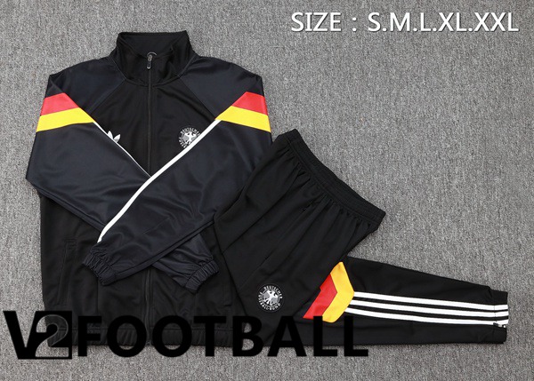 Germany kit Training Jacket Suit Black 2024/2025