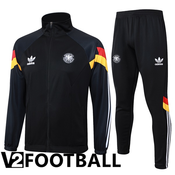 Germany kit Training Jacket Suit Black 2024/2025