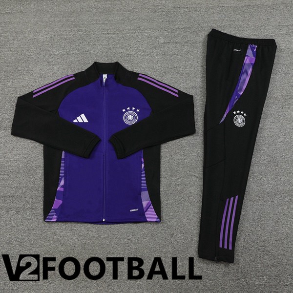 Germany kit Training Jacket Suit Purple 2024/2025