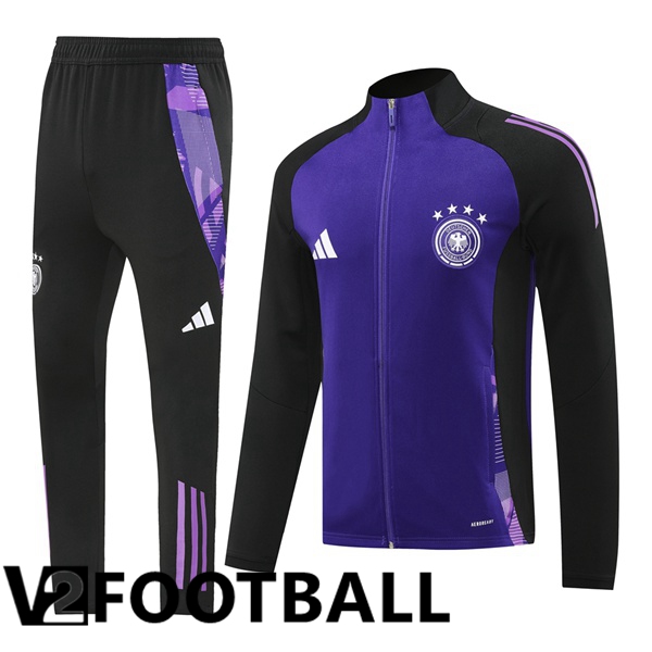 Germany kit Training Jacket Suit Purple 2024/2025