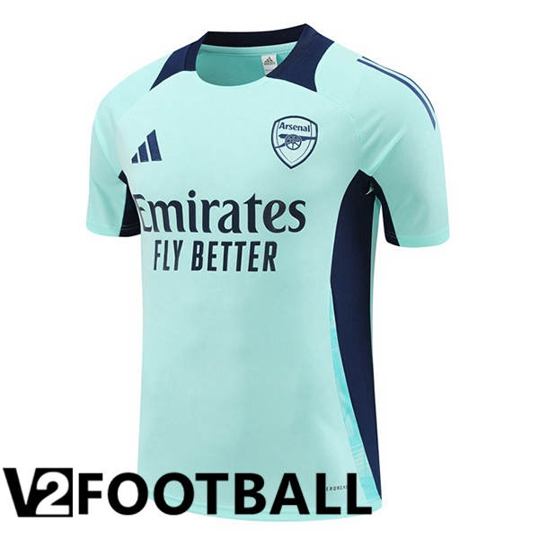 Arsenal Training T Shirt Green 2024/2025