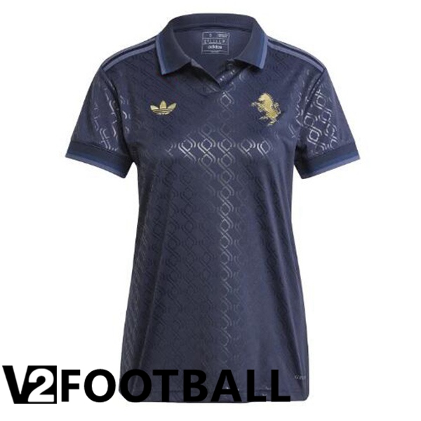 Juventus Women Third Soccer Shirt Blue Royal 2024/2025