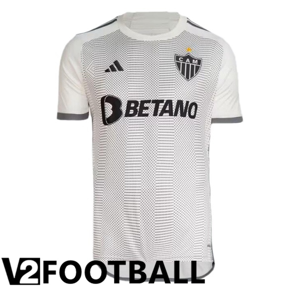 Atletico Mineiro Away Soccer Shirt White 2024/2025