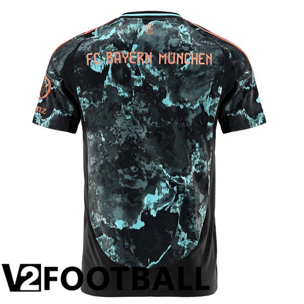 Bayern Munich Away Soccer Shirt Black 2024/2025