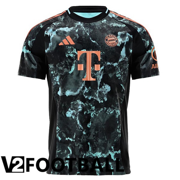 Bayern Munich Away Soccer Shirt Black 2024/2025