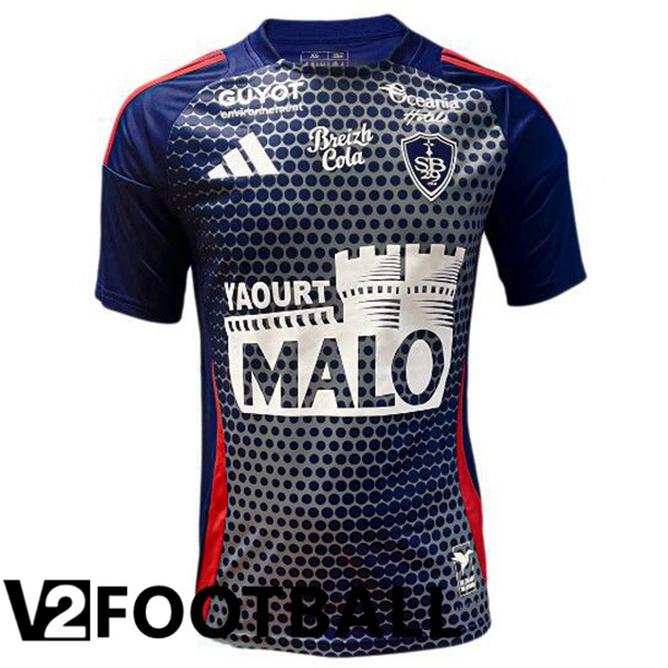 Stade Brestois Third Soccer Shirt Blue 2024/2025