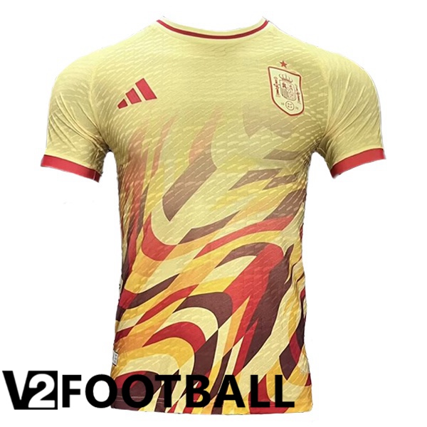 Spain Soccer Shirt Special Edition Yellow 2024/2025