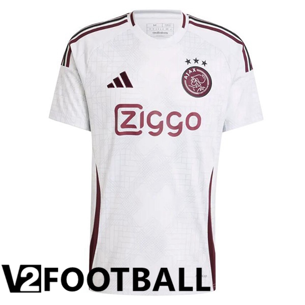 AFC Ajax Third Soccer Shirt White 2024/2025