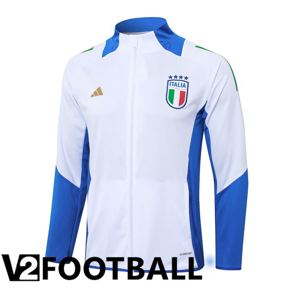 Italy Training Jacket White 2024/2025