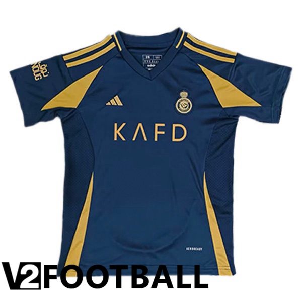 Al-Nassr FC Away Soccer Shirt Blue 2024/2025