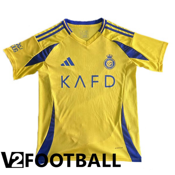 Al-Nassr FC Home Soccer Shirt Yellow 2024/2025