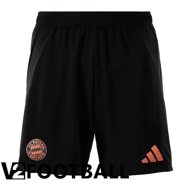 Bayern Munich Away Soccer Shorts Black 2024/2025