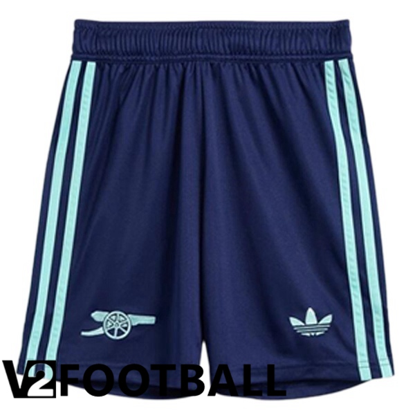 Arsenal Third Soccer Shorts Blue Royal 2024/2025