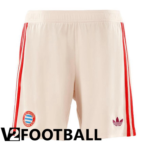 Bayern Munich Third Soccer Shorts Yellow 2024/2025