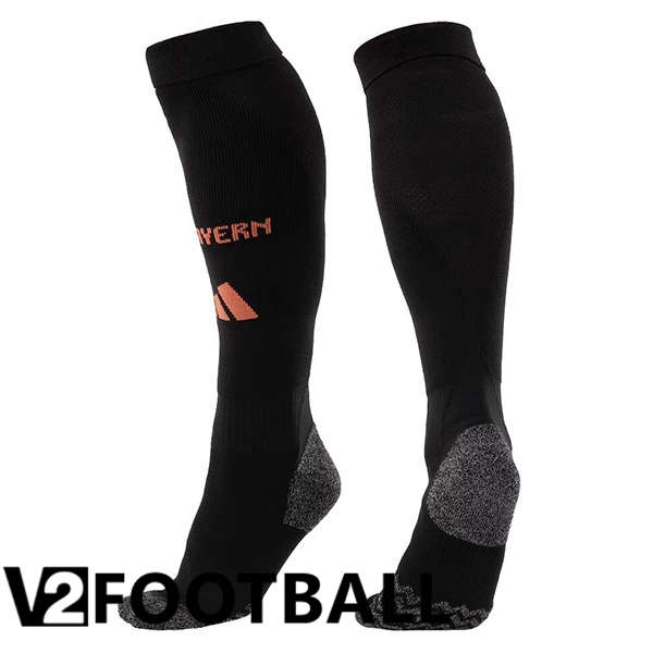 Bayern Munich Away Soccer Socks Black 2024/2025