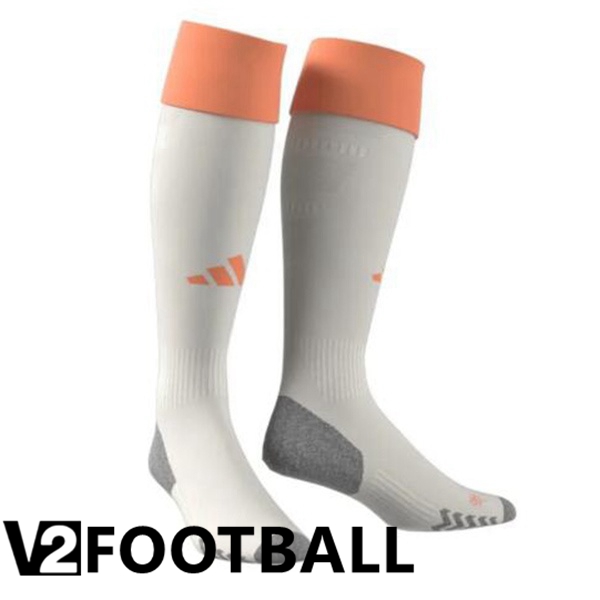 AS Rome Away Soccer Socks White 2024/2025