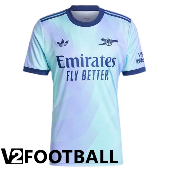 Arsenal Third Soccer Shirt Blue 2024/2025