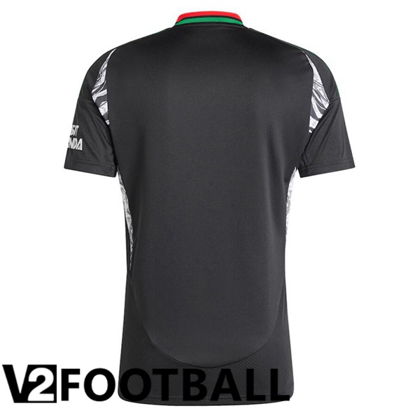 Arsenal Away Soccer Shirt Black 2024/2025