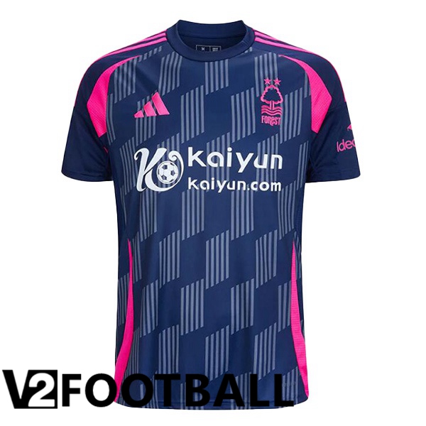 Nottingham Forest Away Soccer Shirt Blue Royal 2024/2025