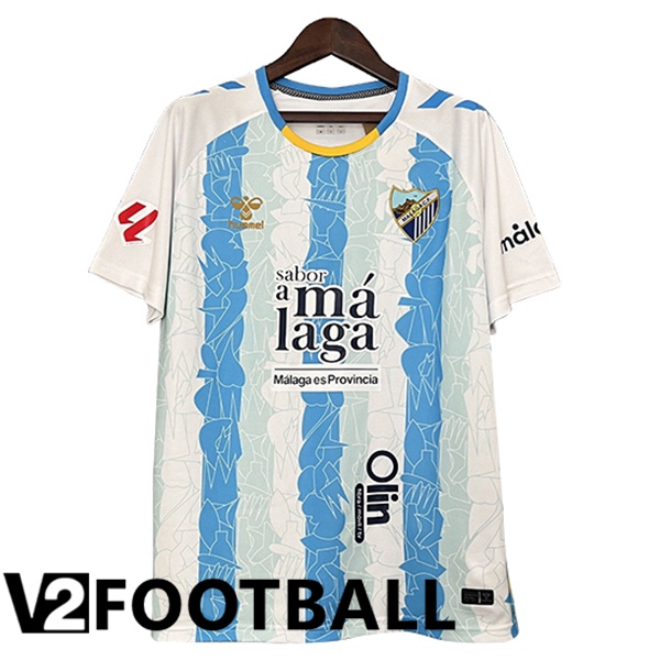 Malaga Home Soccer Shirt 2024/2025